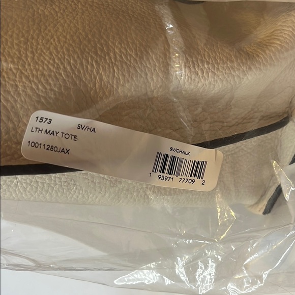 Coach “May” Tote cream&tan silver hrdw
never used! NWT pkg remove for pics - Picture 7 of 9